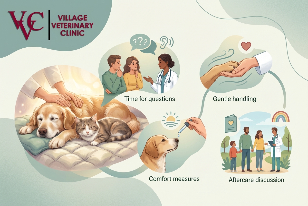 Comfort-focused veterinary care for senior pets in Houston, TX