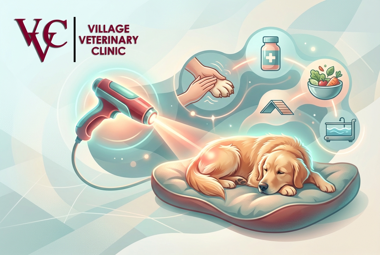 Laser therapy as part of a multimodal pain management plan