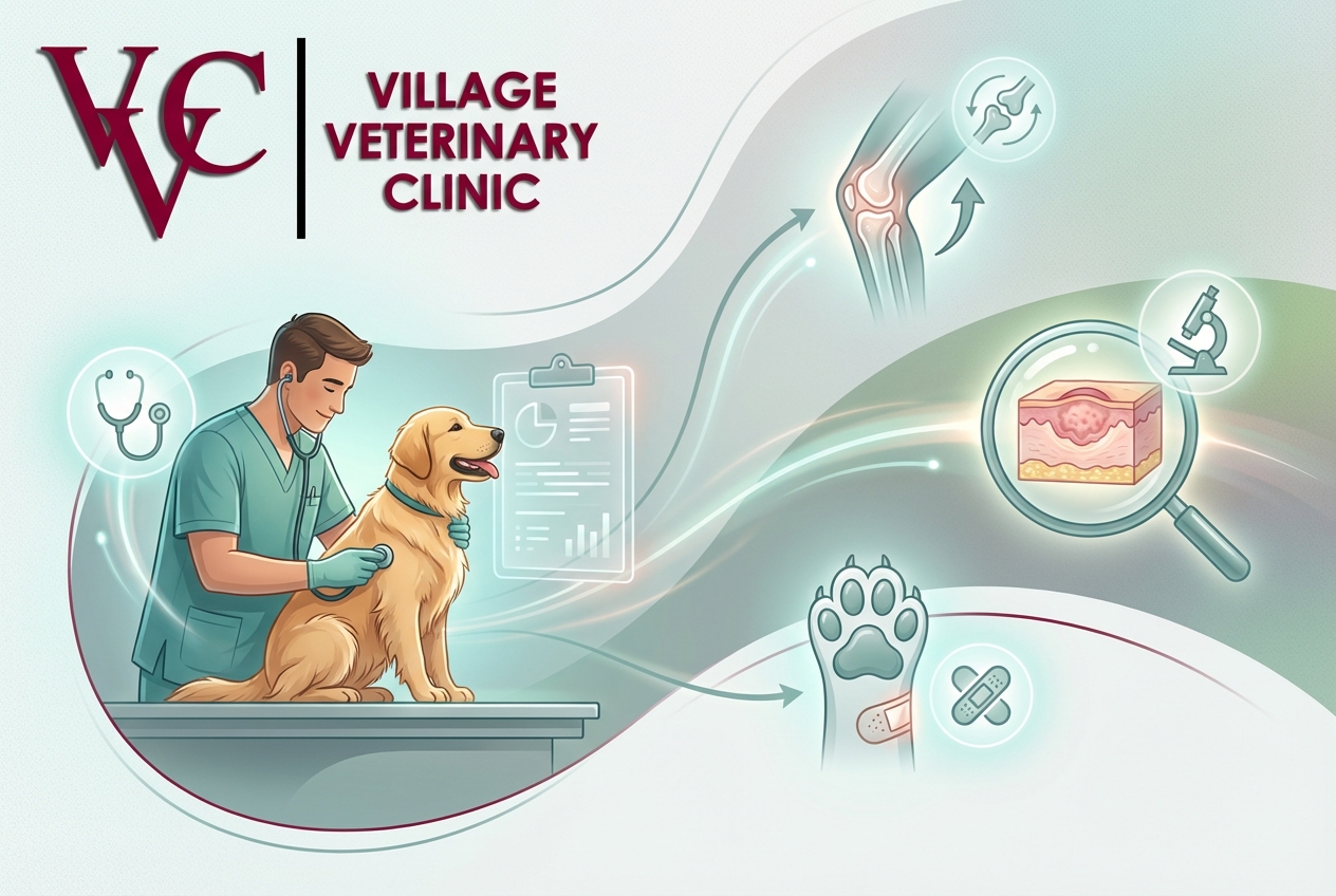 Veterinary exam and surgical consultation in Houston, TX